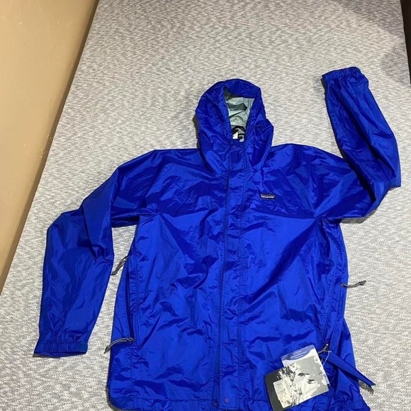 Patagonia Blue Supercell Jacket Men's & Women's unisex Medium.SKU751
